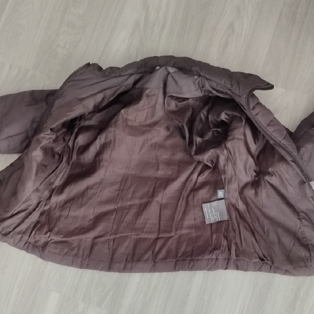 Kenneth Cole Reaction Quilted Zip-Front Puffer Jacket - Brown - Picture 7 of 11
